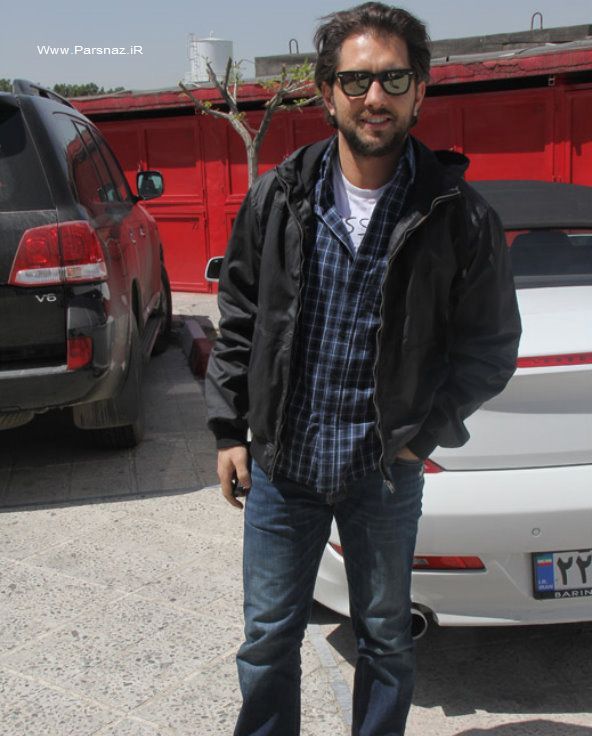 عکسهای بهرام رادان در پیست کارتینگ آزادی