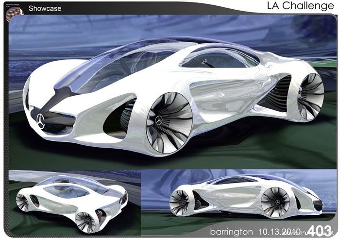 عکس هایی از ماشین  Mercedes Benz Biome Concept