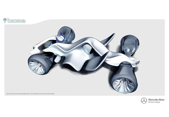 عکس هایی از ماشین  Mercedes Benz Biome Concept