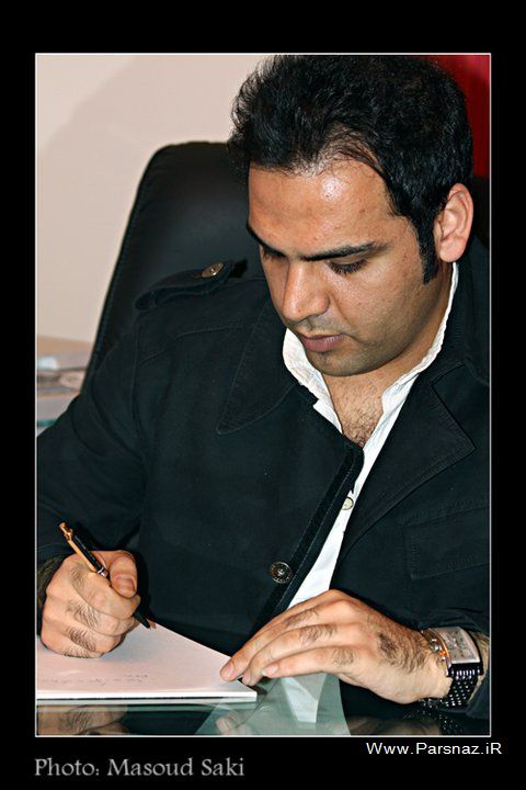 عکس های احسان علی خانی مجری برنامه ماه عسل