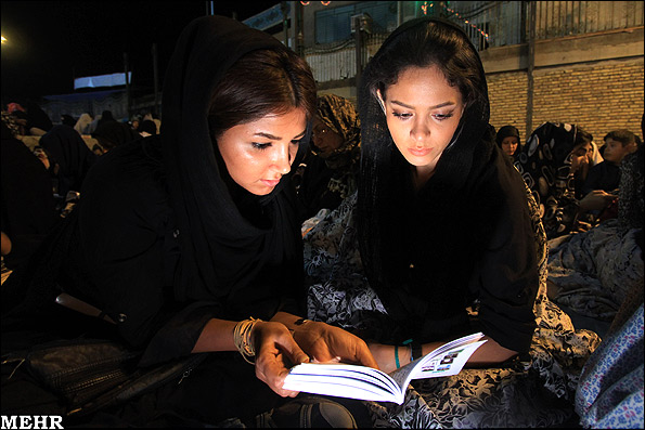 عکس هیی جالب از مراسم شب قدر