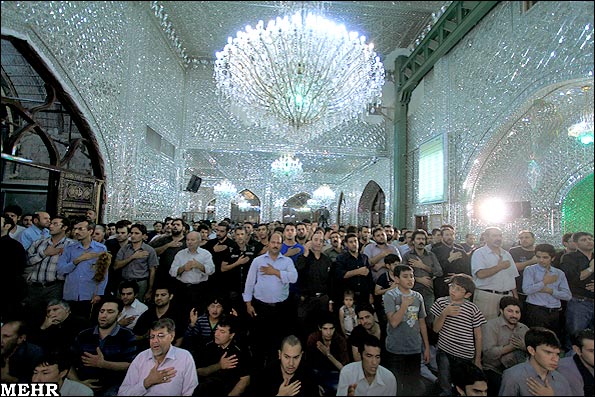 عکس هیی جالب از مراسم شب قدر