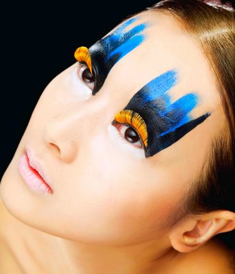 عکس هایی از مدل آرایش فانتزی چشم