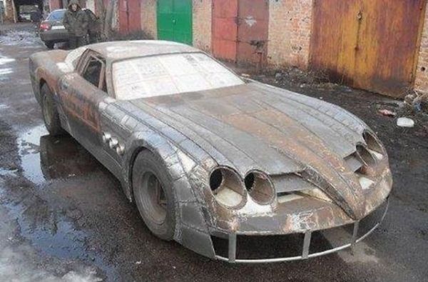 عکس های جالب از یک ماشین مرسدس بنز