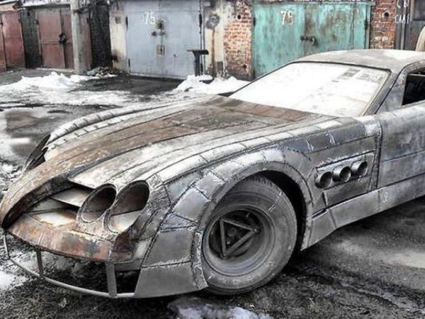 عکس های جالب از یک ماشین مرسدس بنز