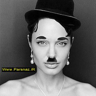 عکس های انجلینا جولی در چهره های مختلف