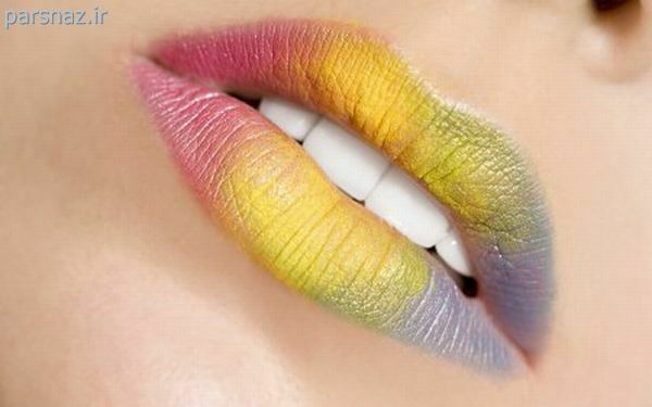 عکس هایی از آرایش چشم و لب