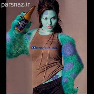 عکس های انجلینا جولی در چهره های مختلف