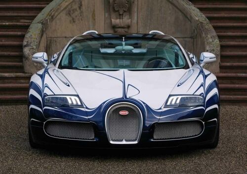 عکس هایی از ماشین Bugatti Veyron Grand Sport
