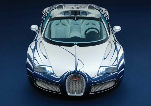 عکس هایی از ماشین Bugatti Veyron Grand Sport