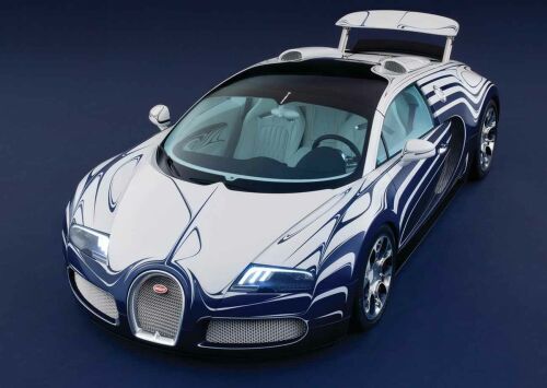عکس هایی از ماشین Bugatti Veyron Grand Sport