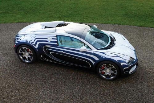 عکس هایی از ماشین Bugatti Veyron Grand Sport