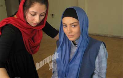 عکسهای دیدنی برخی بازیگران زن ایرانی در حال گریم کردن