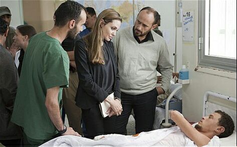 آنجلینا جولی در طرابلس و مصراته + عکس آنجلینا جولی در طرابلس و مصراته + عکس