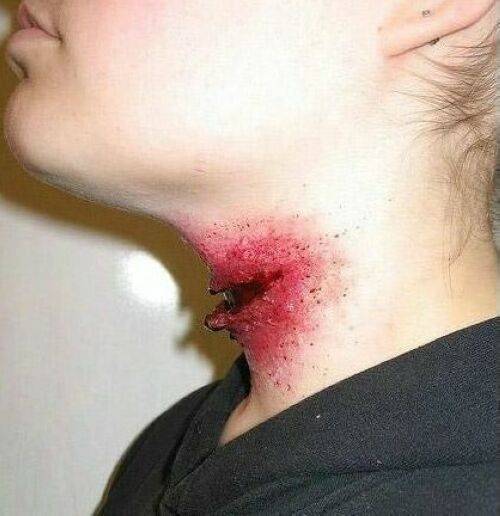 عکس های دیدنی از گریم های ترسناک فیلم (16+)