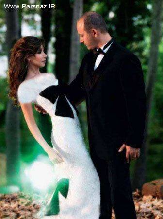 عکس های دیدنی از عروسی نانسی عجرم