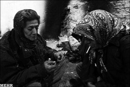 عکس هایی از زنان معتاد بی خانمان (16+)