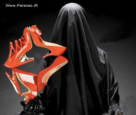 استفاده از مانکن های باحجاب برای جلب مشتری