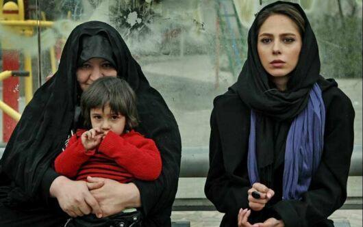 بازیگران در ایستگاه اتوبوس + عکس