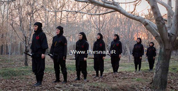 عکس های جدید و بسیار دیدنی از زنان نینجا در ایران