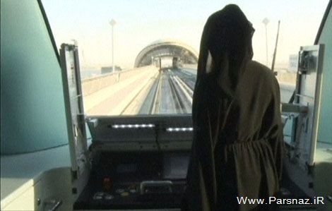 این دختر جوان تنها راننده مترو در خاورمیانه است + عکس