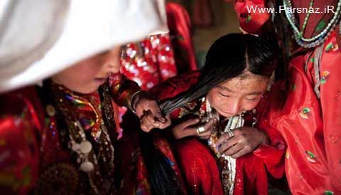 گریه و ناله این دختر کوچک به دلیل ازدواج اجباریش + عکس