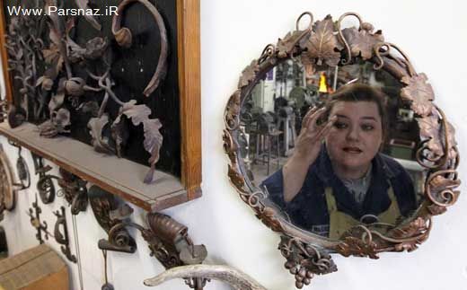 این دختر 29 ساله به زن آهنی معروف شده است + عکس