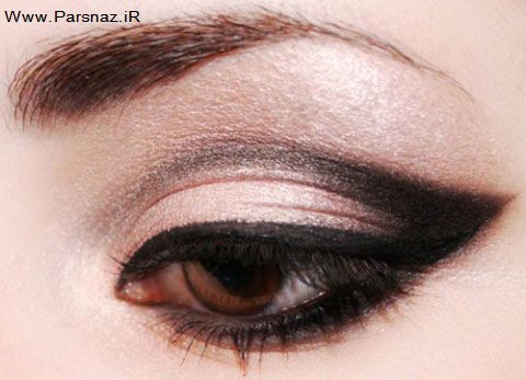 عکس های جدید از مدل های زیبا و جدید آرایش چشم