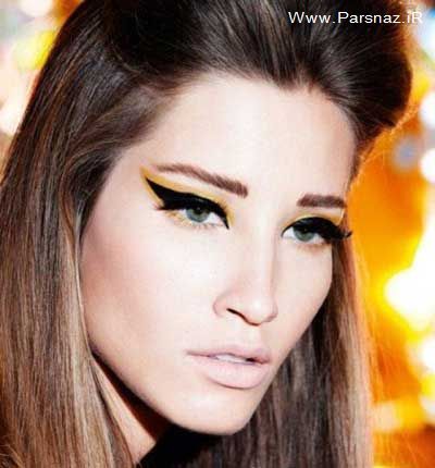 عکس هایی از خط چشم های جدید در سال جدید