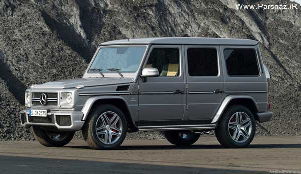 عکس هایی از جدیدترین خودرو مرسدس بنز جی 63 AMG
