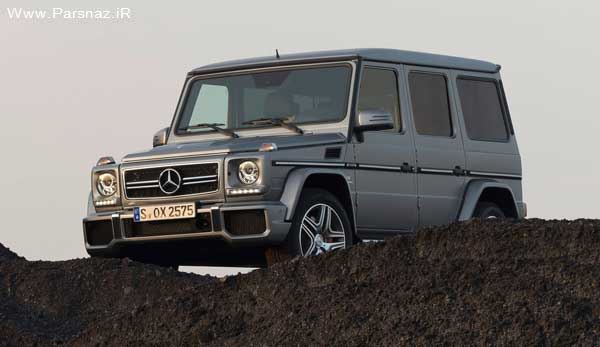 عکس هایی از جدیدترین خودرو مرسدس بنز جی 63 AMG