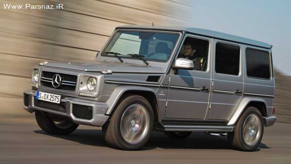 عکس هایی از جدیدترین خودرو مرسدس بنز جی 63 AMG