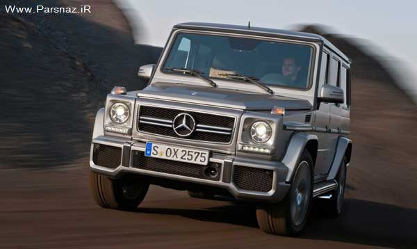 عکس هایی از جدیدترین خودرو مرسدس بنز جی 63 AMG