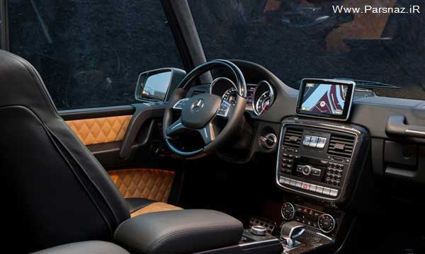 عکس هایی از جدیدترین خودرو مرسدس بنز جی 63 AMG