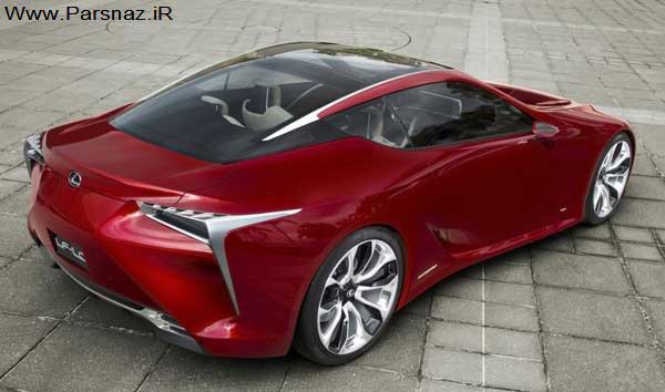 عکس هایی از اتومبیل لکسوس LF-LC