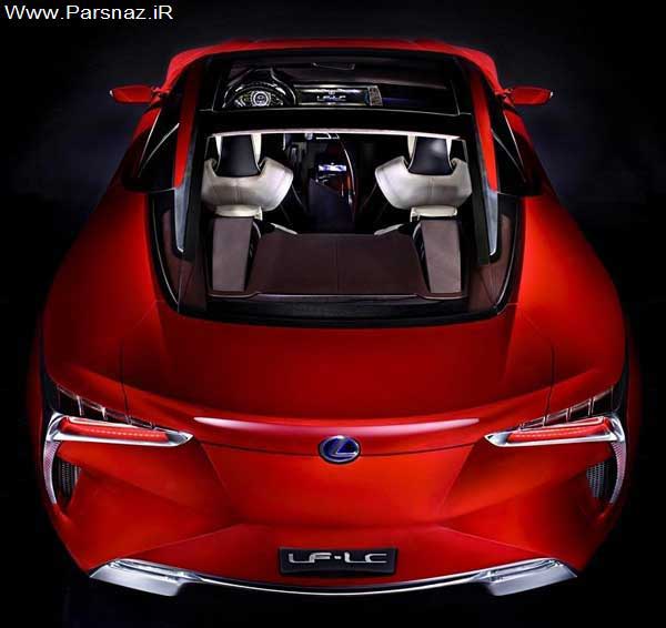 عکس هایی از اتومبیل لکسوس LF-LC