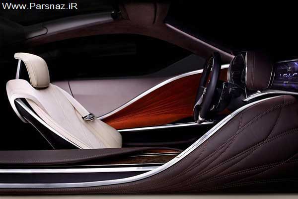 عکس هایی از اتومبیل لکسوس LF-LC