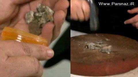 اعتیاد عجیب این زن آمریکایی به خوردن سنگ + عکس