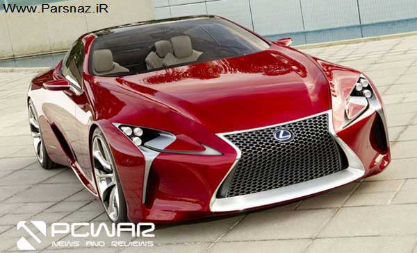 عکس هایی از اتومبیل لکسوس LF-LC
