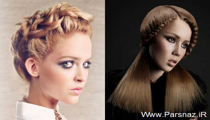 مجموعه جدید از مدل موهای دخترانه