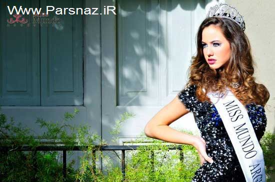 عکس هایی از زیباترین دختر شایسته آرژانتین در سال 2019