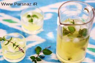 طرز درست کردن لیموناد نعنایی!