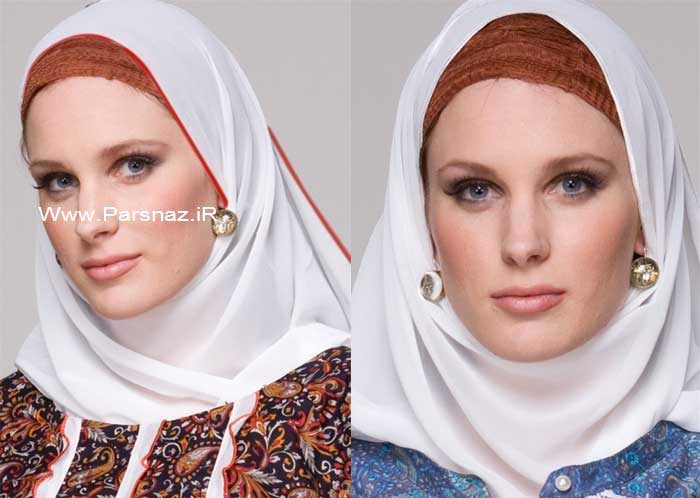 عکس هایی از مدل روسری جدید
