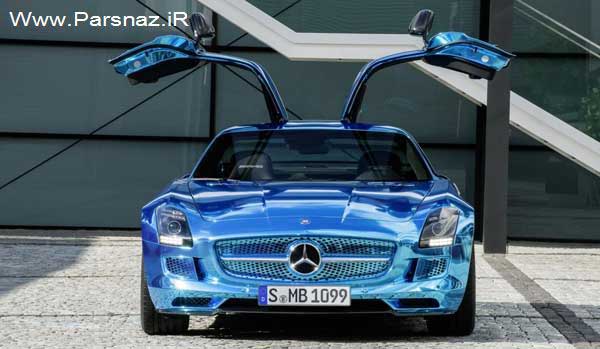 اتومبیل جدید مرسدس بنز SLS AMG الکتریکی + عکس