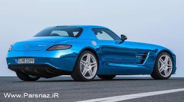 اتومبیل جدید مرسدس بنز SLS AMG الکتریکی + عکس