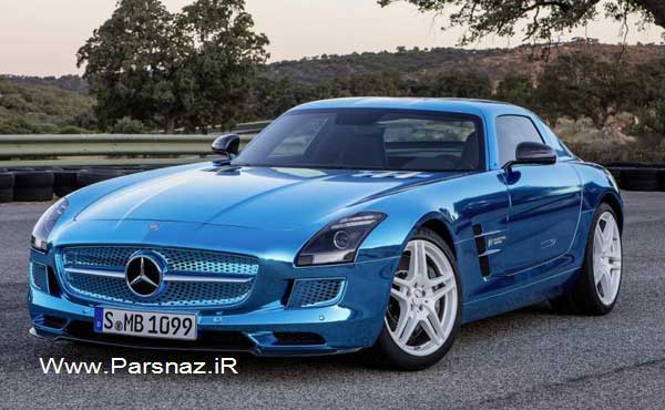 اتومبیل جدید مرسدس بنز SLS AMG الکتریکی + عکس