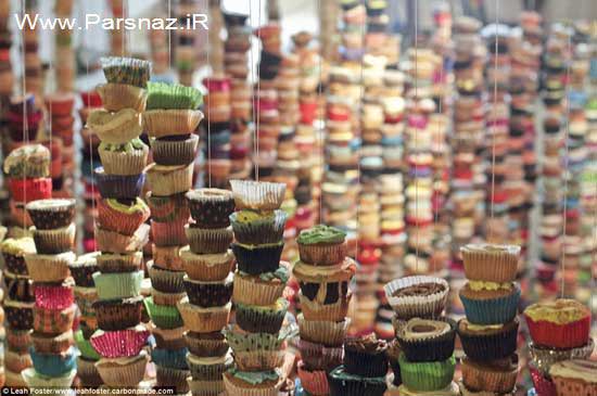 هنرنمایی این دختر دانشجو با کیک! (عکس)