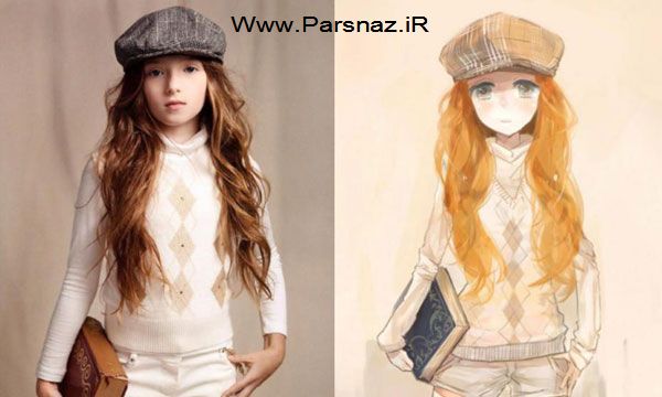 عکس های دیدنی از دخترانی شبیه شخصیت های کارتونی