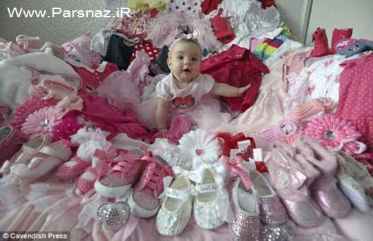 کوچکترین دختری که یک ستاره جهانی در رسانه ها شد