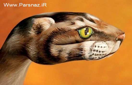 عکس های دیدنی از نقاشی های هنرمندانه و زیبا روی دست